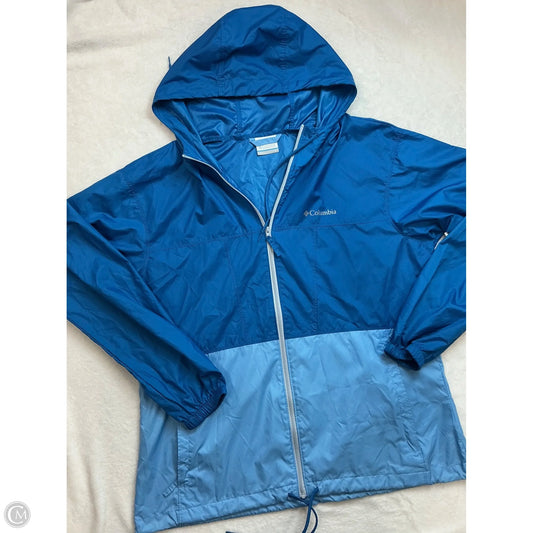 Athletic Jacket By Columbia In Blue, Size: L