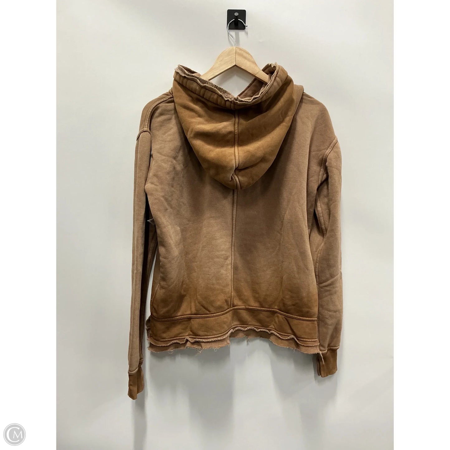 Sweatshirt Hoodie By We The Free In Brown, Size: Xs