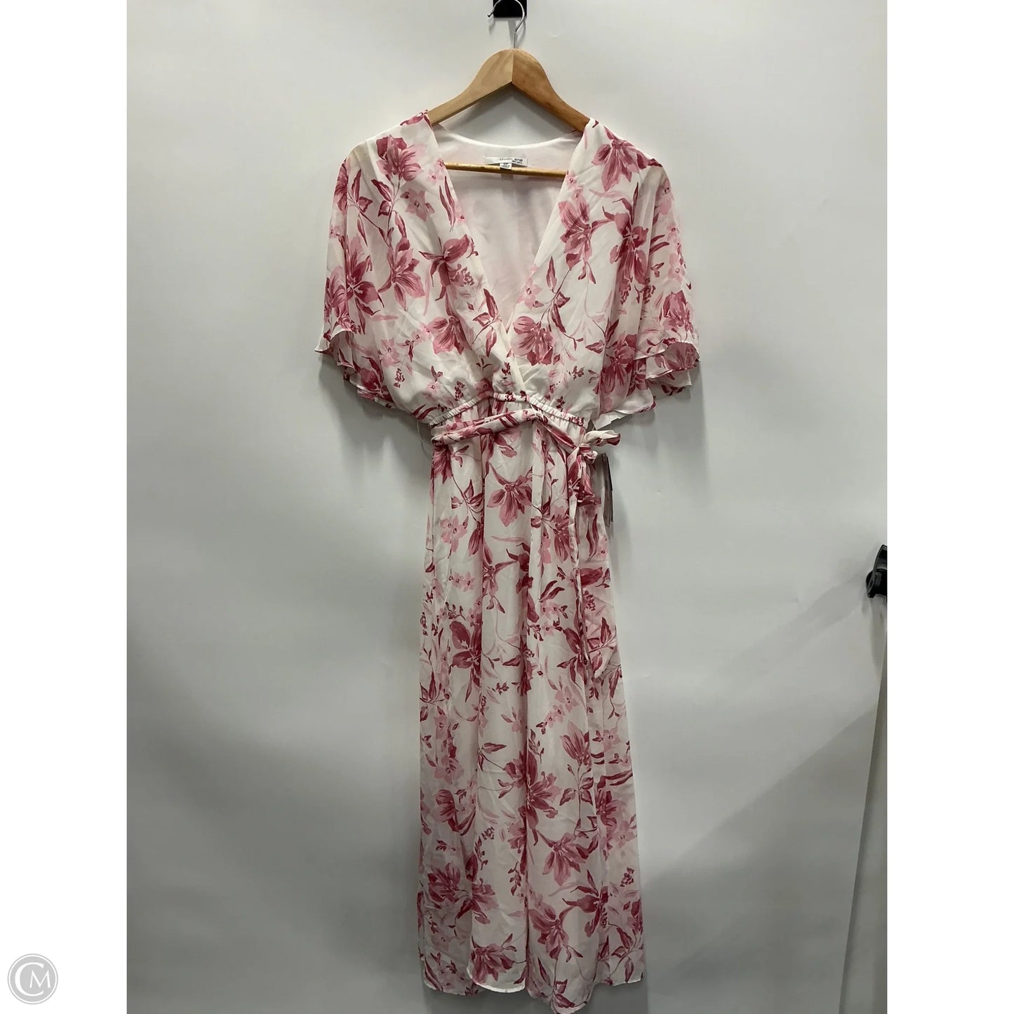 Dress Casual Maxi By Studio 1 In Floral Print, Size: Lp