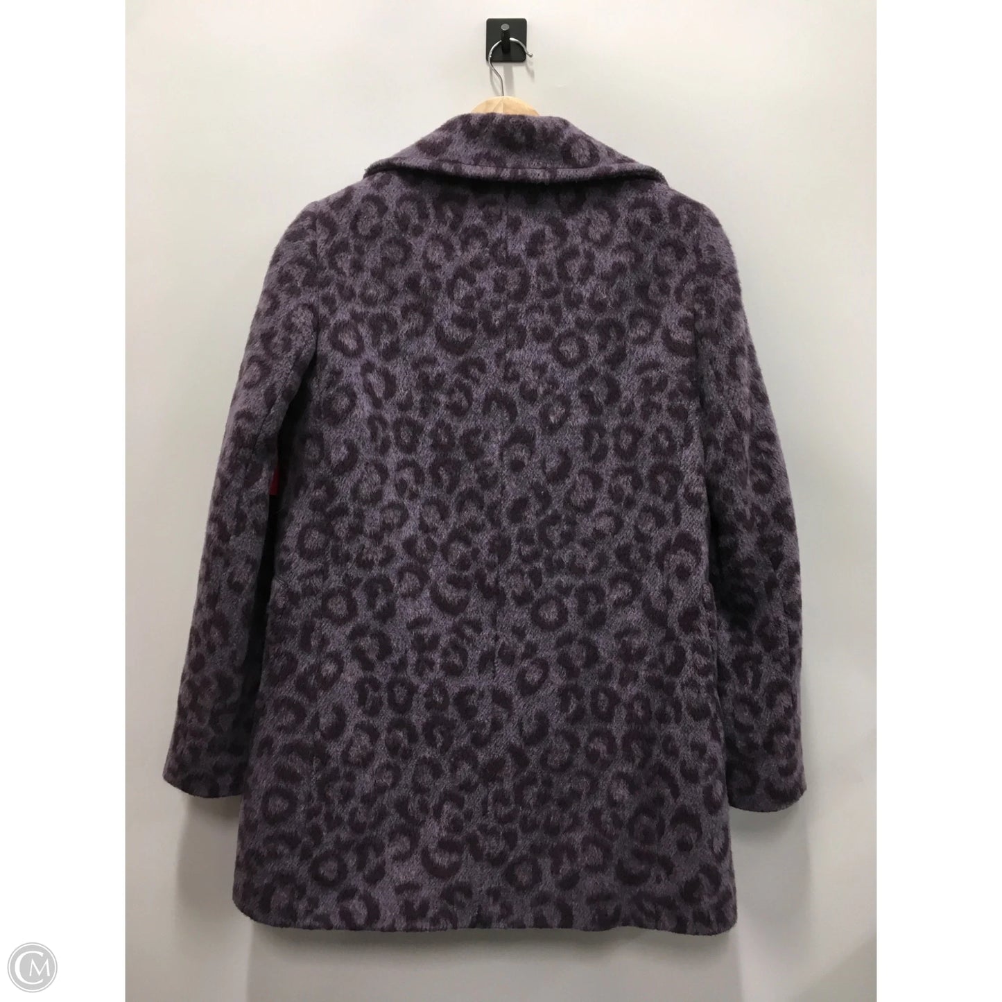 Coat Designer By Kate Spade In Purple, Size: L