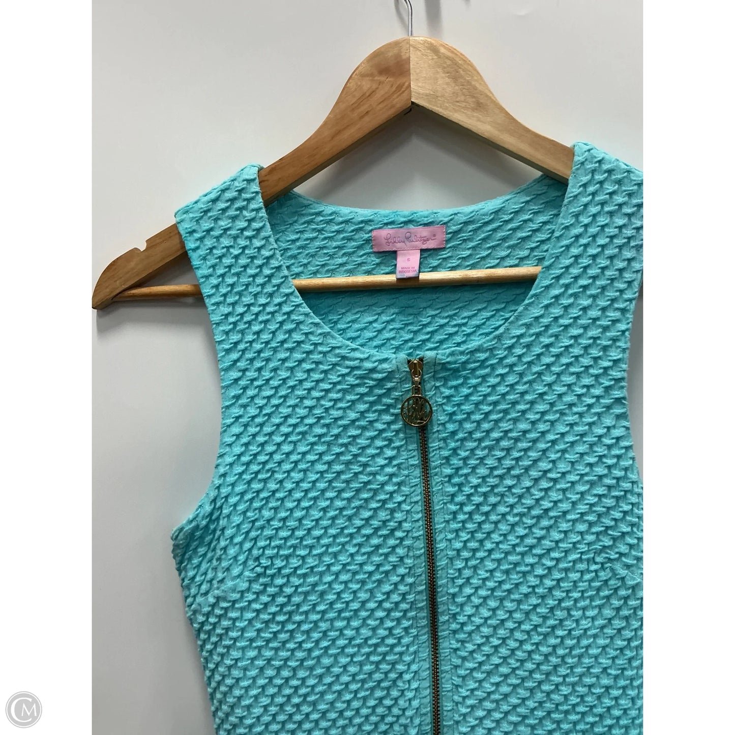 Dress Designer By Lilly Pulitzer In Teal, Size: S