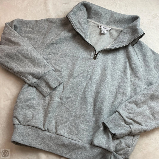 Athletic Jacket By Athleta In Grey, Size: Xxs