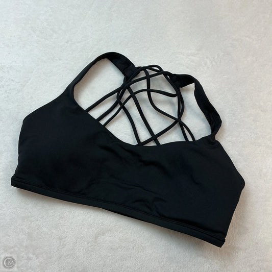 Athletic Bra By Lululemon In Black, Size: 8