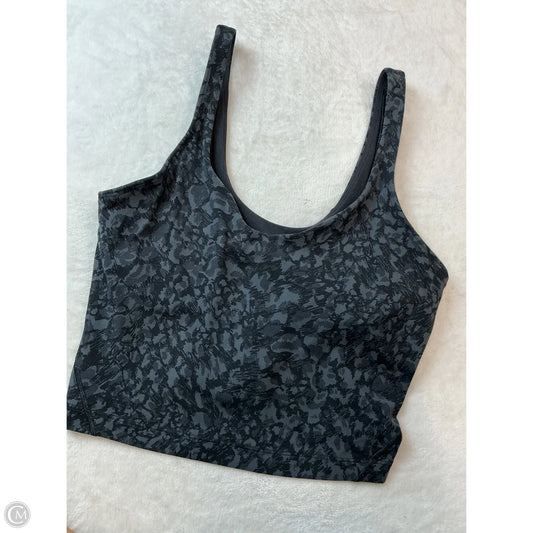 Athletic Bra By Lululemon In Black, Size: 4
