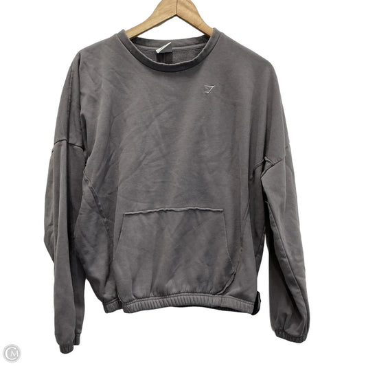 Sweatshirt Crewneck By Gym Shark In Grey, Size: Xs