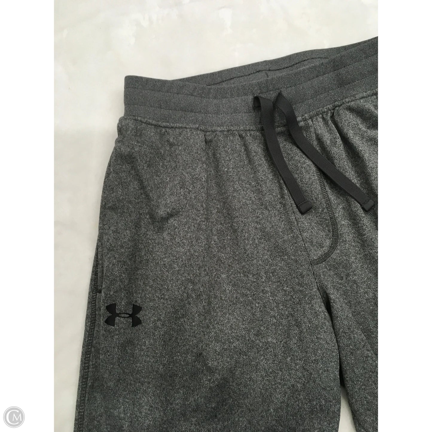 Athletic Pants By Under Armour In Grey, Size: M