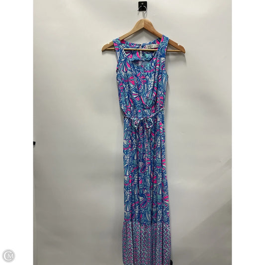 Dress Designer By Lilly Pulitzer In Blue, Size: Xl