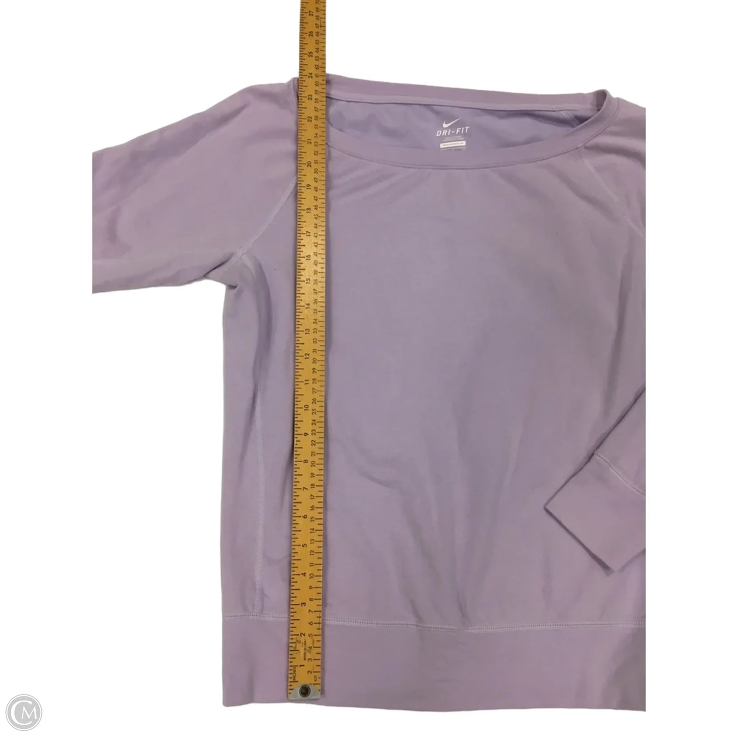Athletic Top Long Sleeve Crewneck By Nike In Purple, Size: Sp