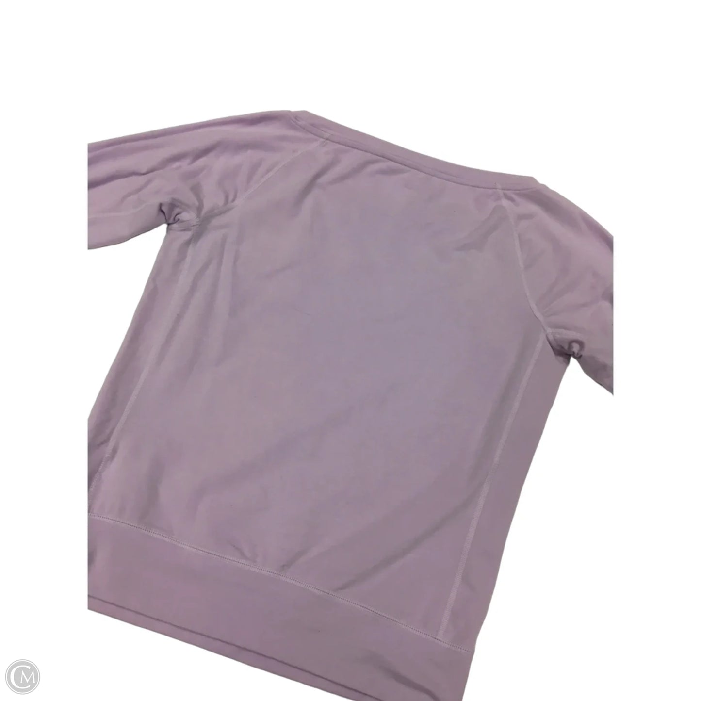 Athletic Top Long Sleeve Crewneck By Nike In Purple, Size: Sp