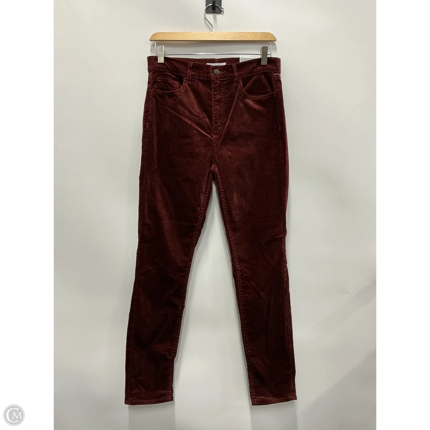 Pants Corduroy By Loft In Red, Size: 6