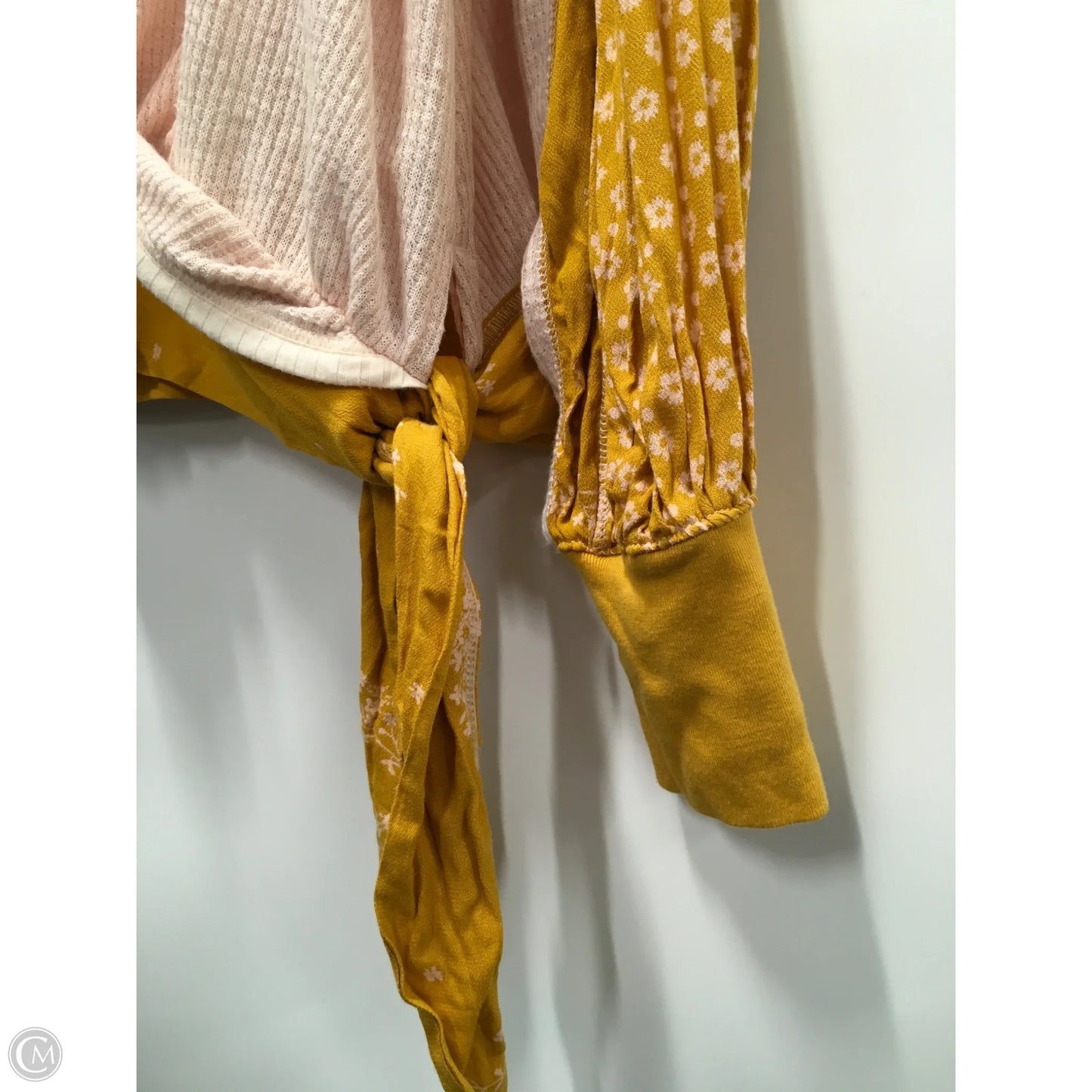 Top Long Sleeve By Free People In Pink, Size: L