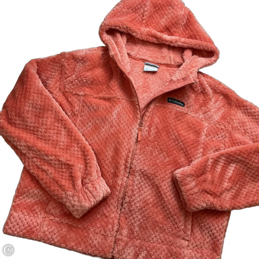 Athletic Fleece By Columbia In Peach, Size: M