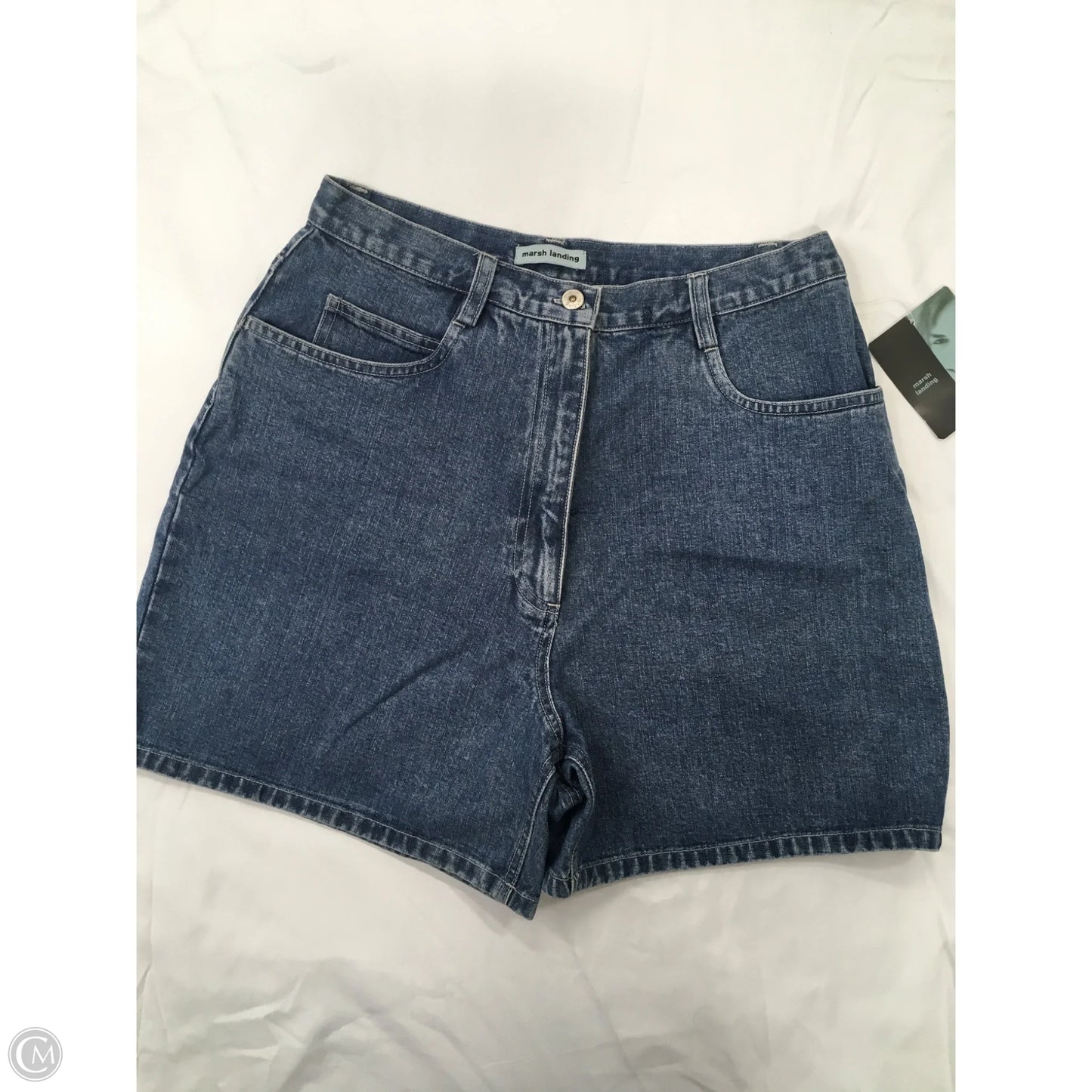 Shorts By Marsh Landing In Blue Denim, Size: 10