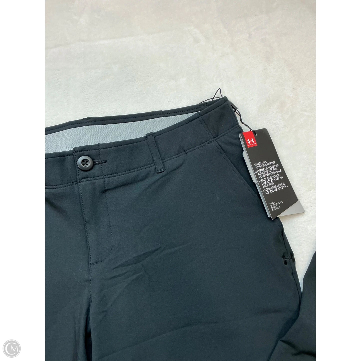 Athletic Pants By Under Armour In Navy, Size: 6