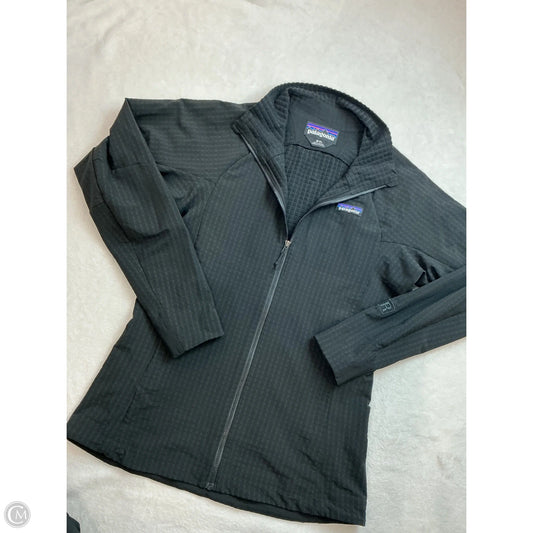 Athletic Jacket By Patagonia In Black, Size: M