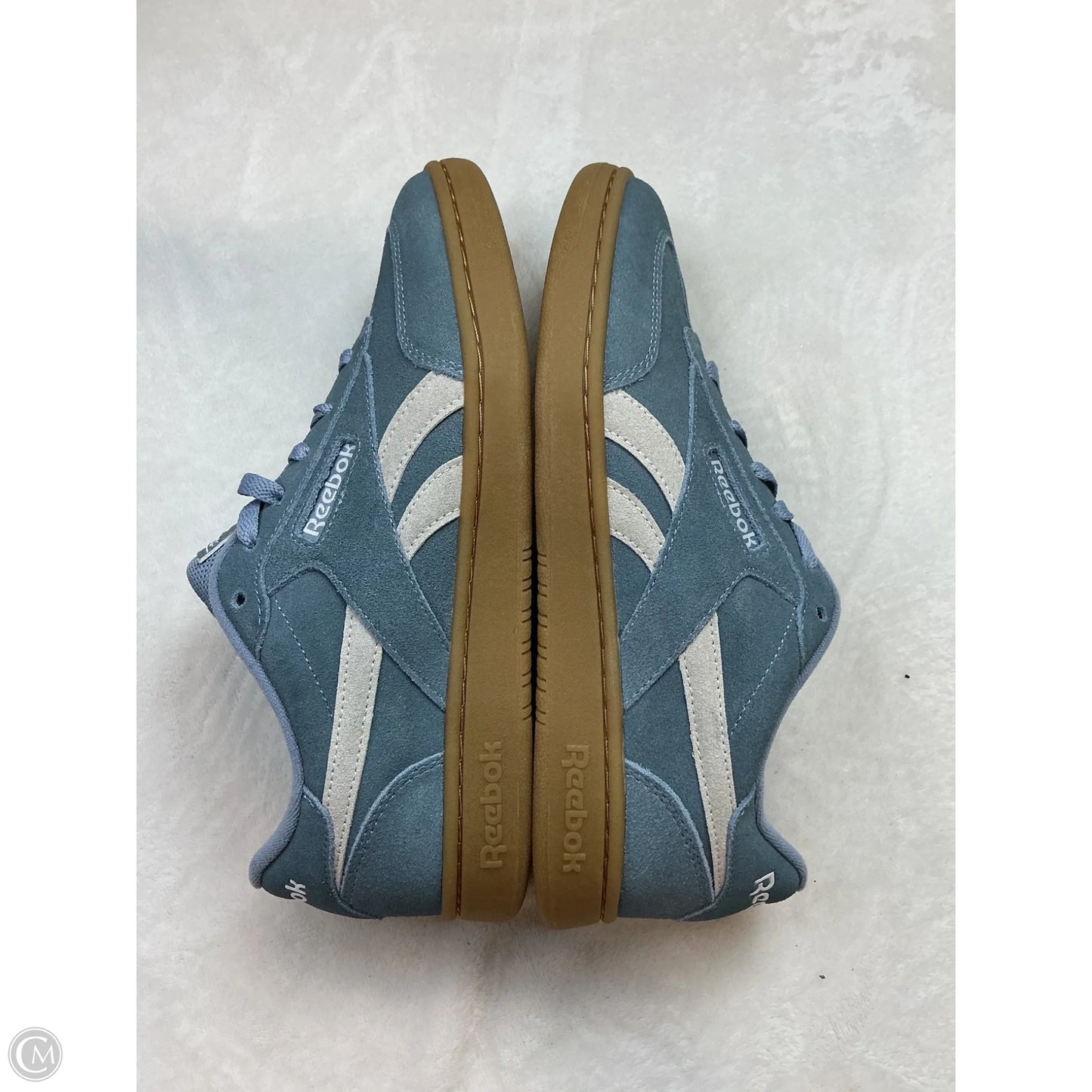 Shoes Flats By Reebok In Blue & White, Size: 9
