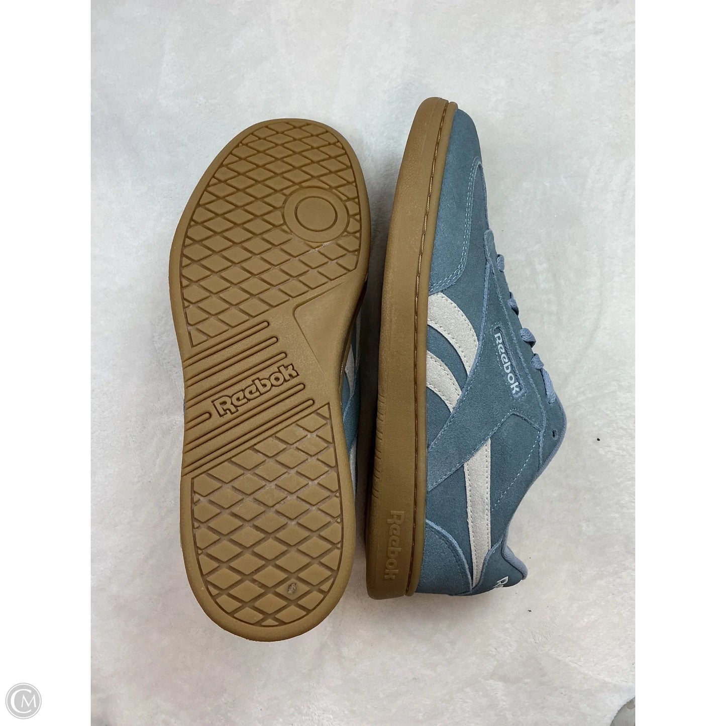 Shoes Flats By Reebok In Blue & White, Size: 9