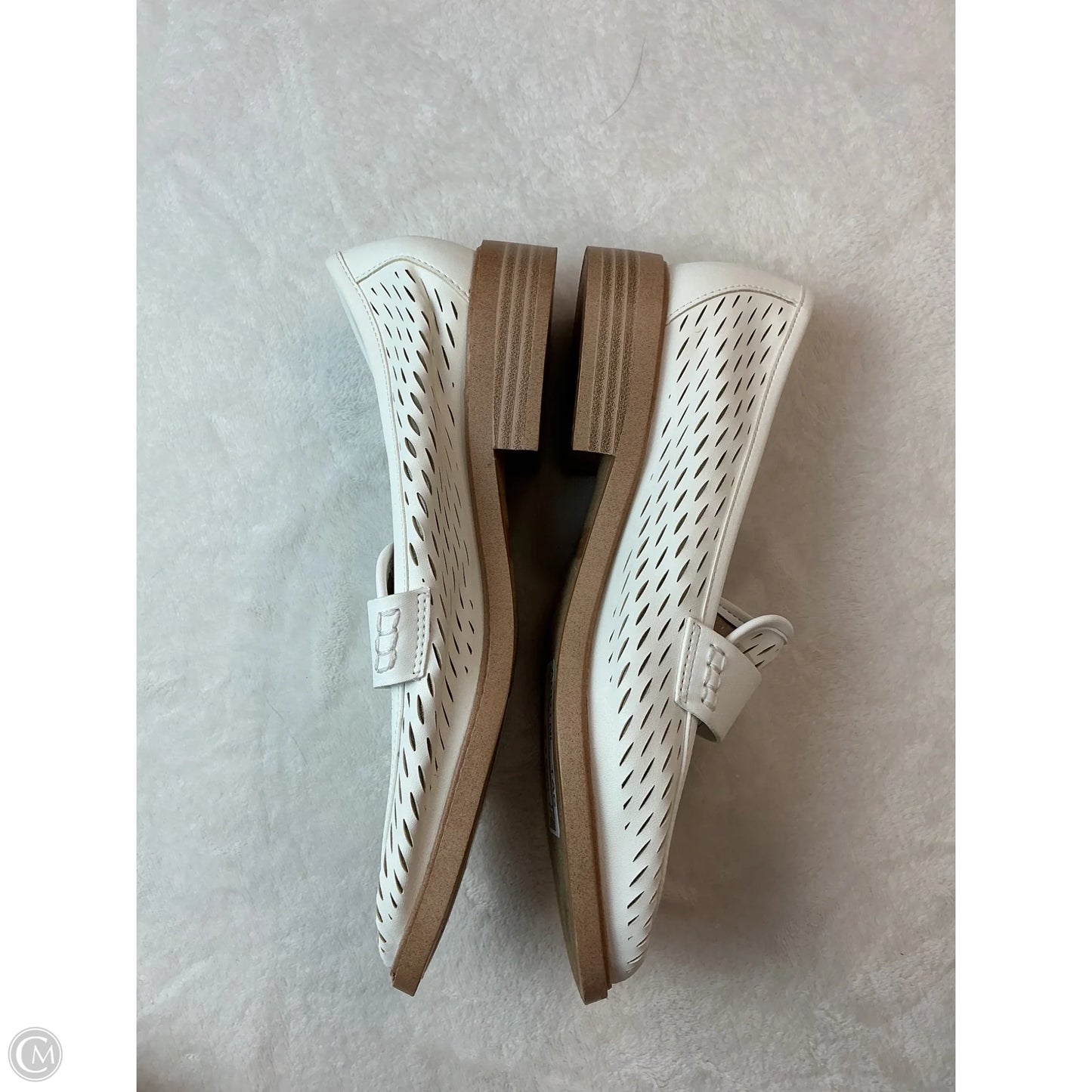 Shoes Flats By Franco Sarto In White, Size: 7.5