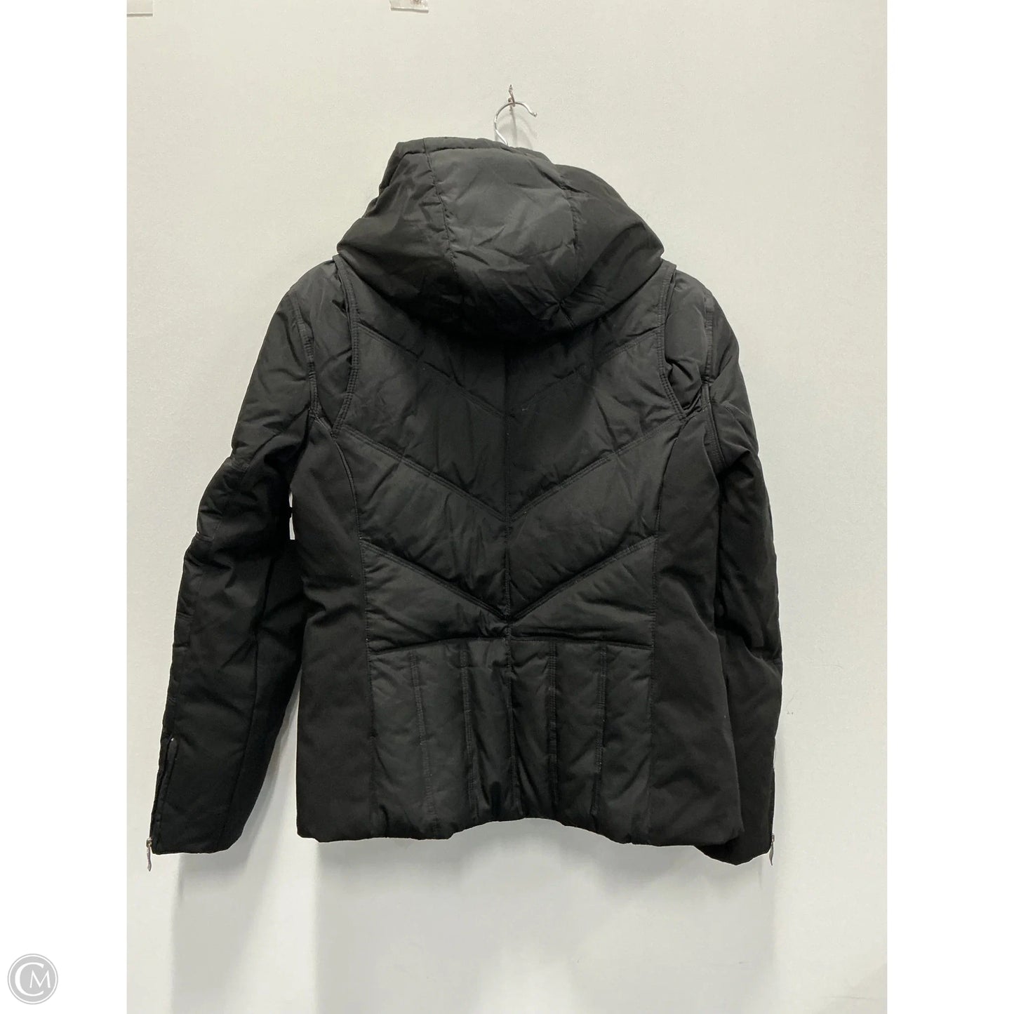 Coat Puffer & Quilted By Zero Xposure In Black, Size: S