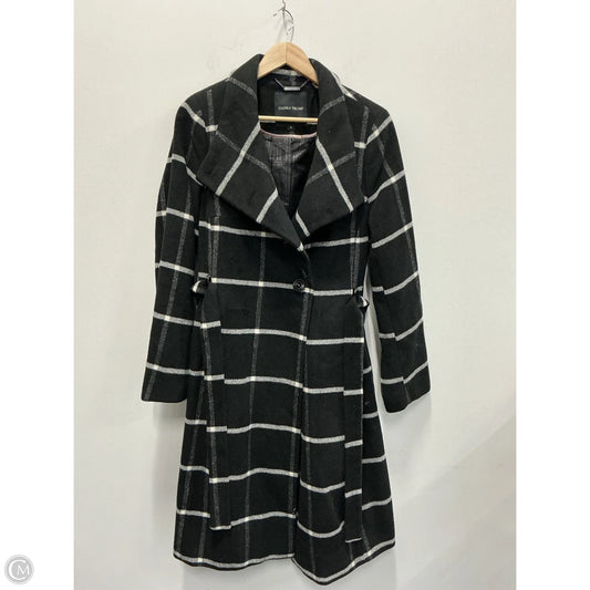 Coat Wool By Ivanka Trump In Black & White, Size: L