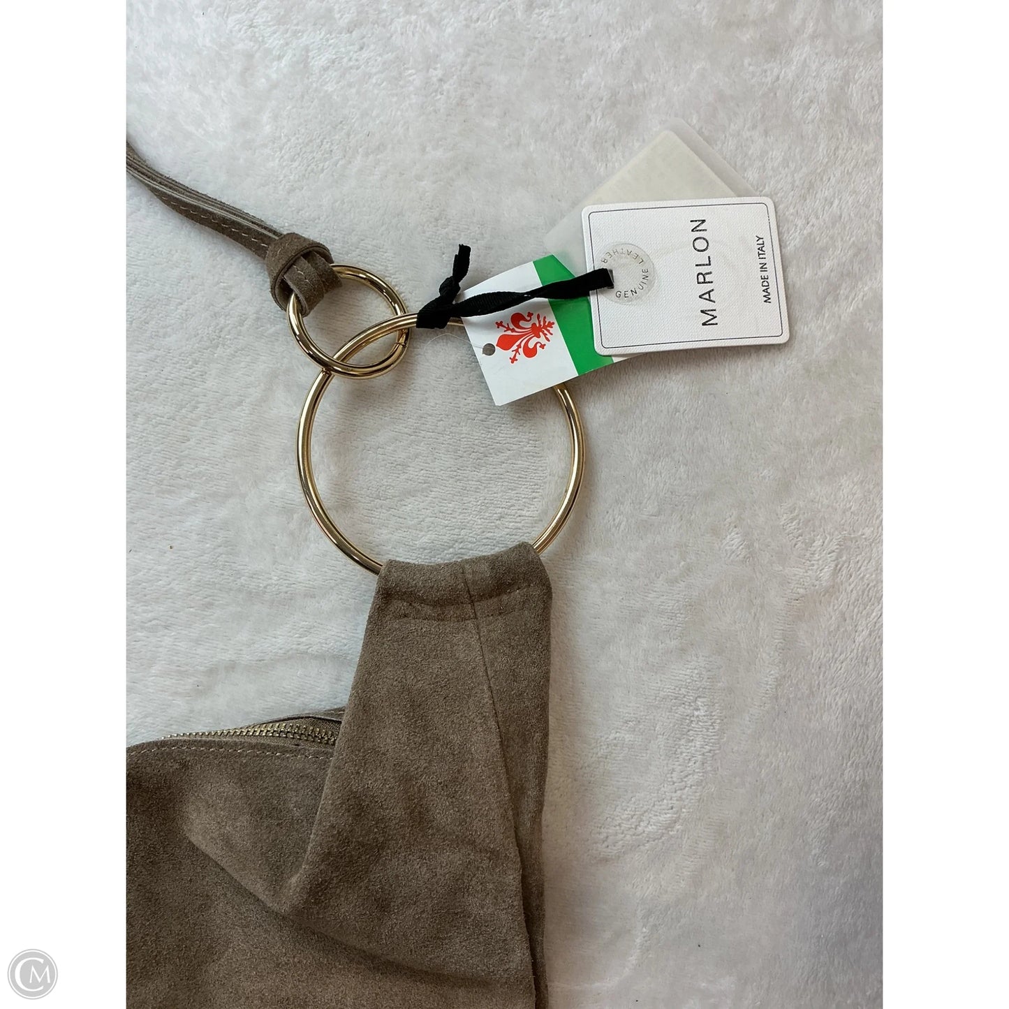 Handbag Leather By Clothes Mentor, Size: Medium
