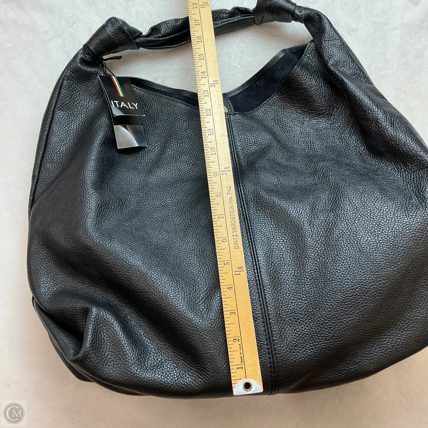 Handbag Leather By Clothes Mentor, Size: Large