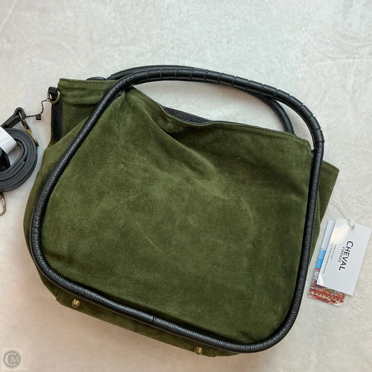 Handbag Leather By Clothes Mentor, Size: Medium