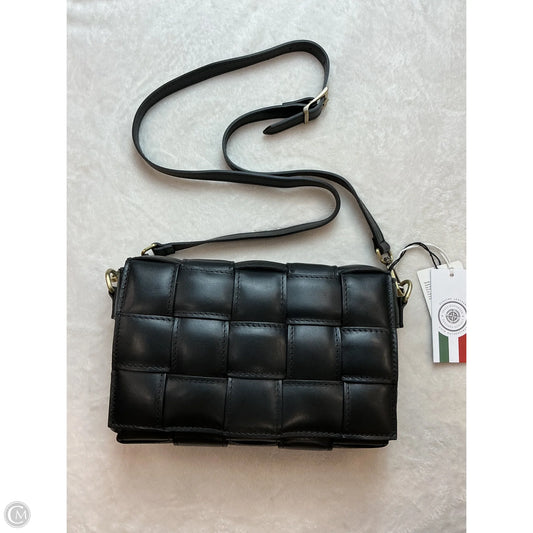 Crossbody Leather By Clothes Mentor, Size: Medium