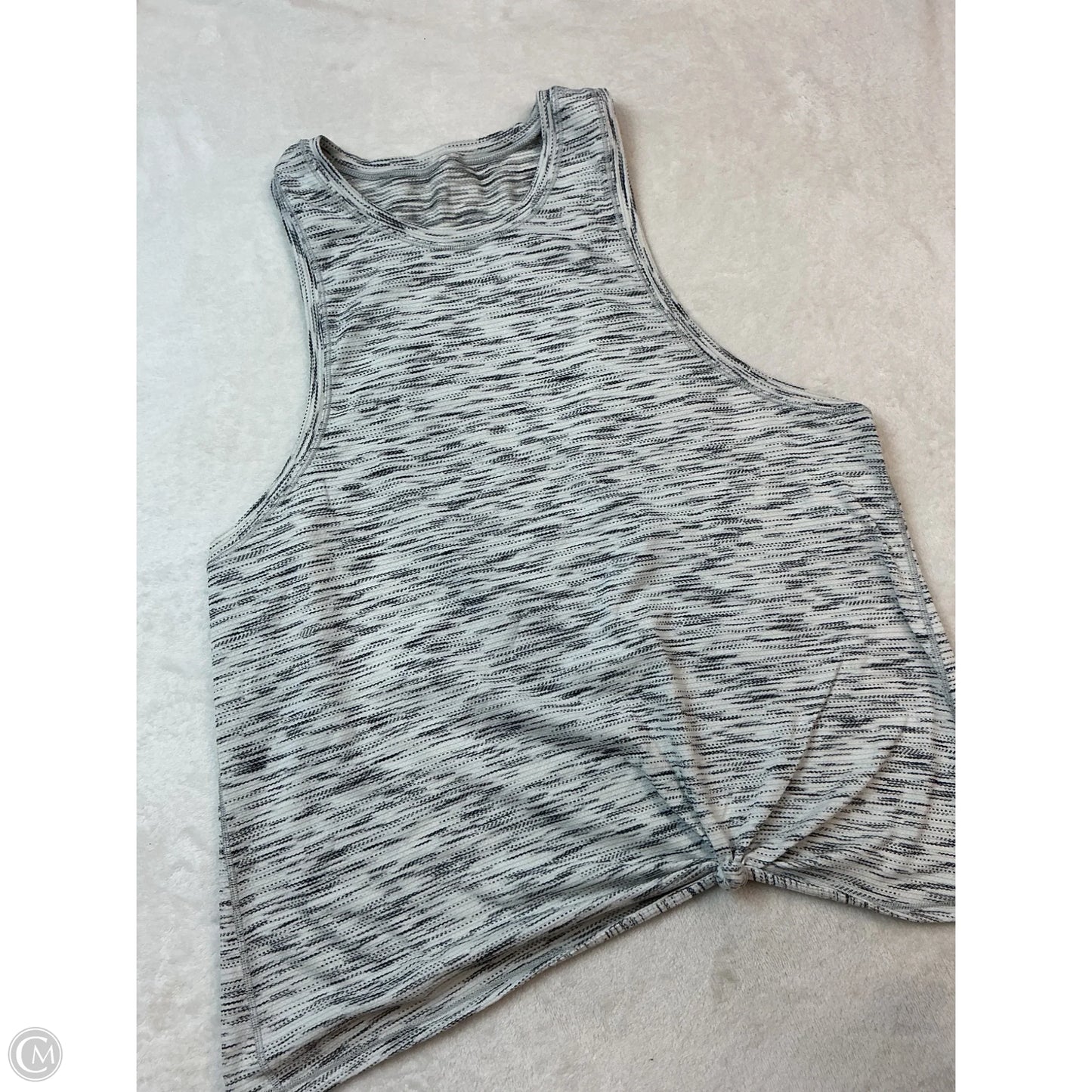 Athletic Tank Top By Lululemon In Grey, Size: L