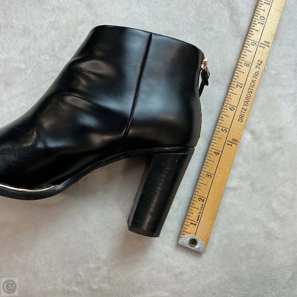 Boots Ankle Heels By Ted Baker In Black, Size: 7.5