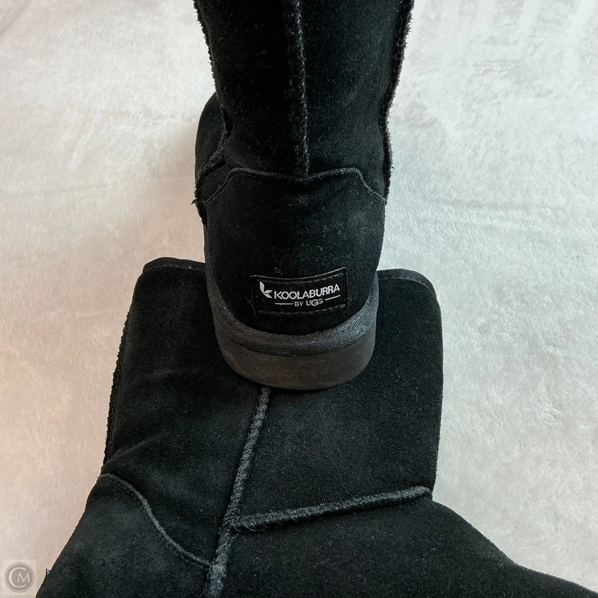 Boots Designer By Ugg In Black, Size: 9