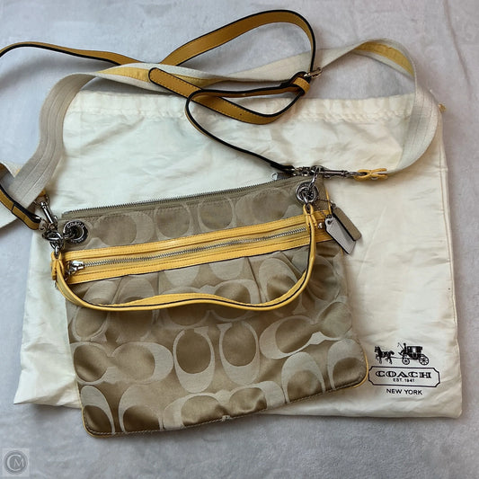 Crossbody Designer By Coach, Size: Medium
