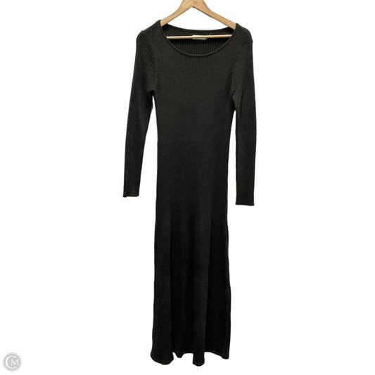 Dress Casual Maxi By Calvin Klein In Grey, Size: L