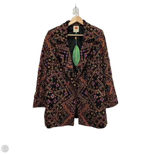 Blazer Designer By Farm Rio In Multi-colored, Size: M