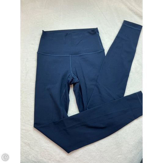 Athletic Leggings By Lululemon In Navy, Size: S