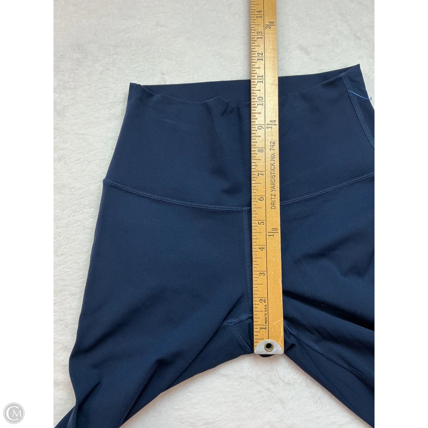 Athletic Leggings By Lululemon In Navy, Size: S