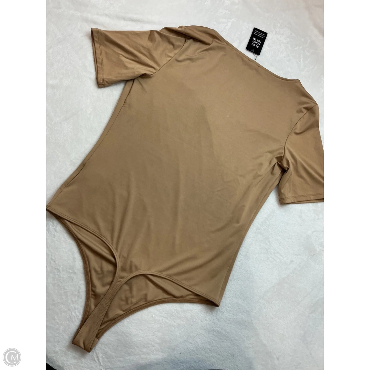 Bodysuit By Express In Gold, Size: L