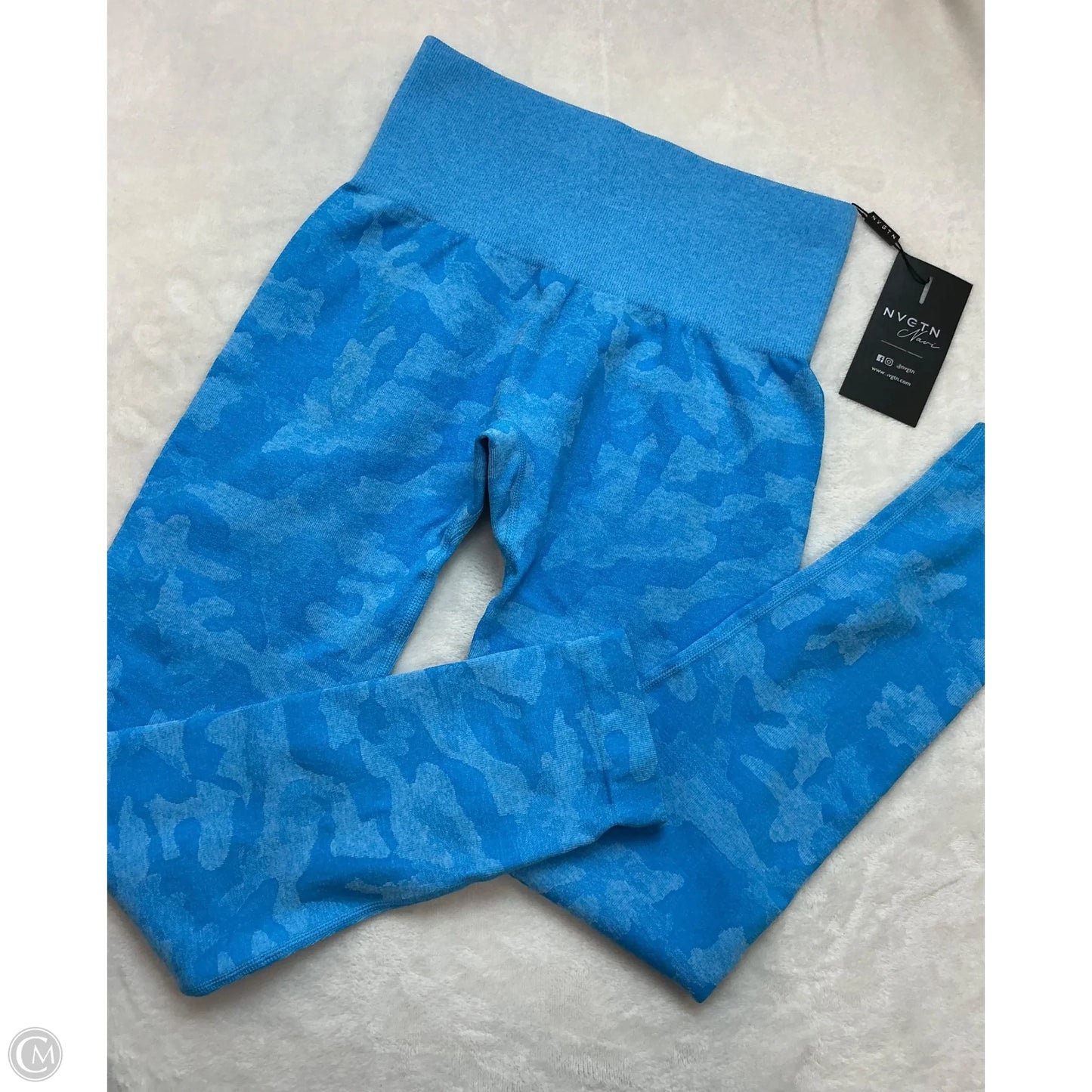 Athletic Leggings By Nvgtn In Blue, Size: S