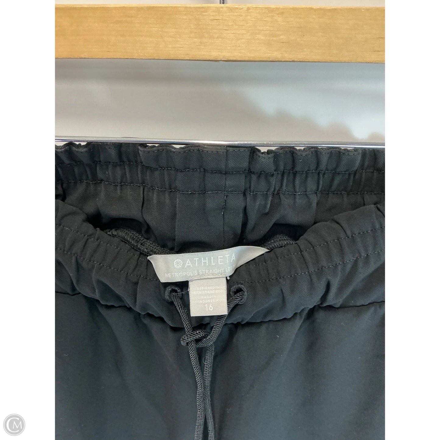 Athletic Pants By Athleta In Black, Size: 16