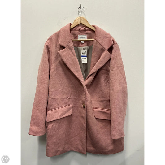 Coat Wool By Charter Club In Pink, Size: Xl
