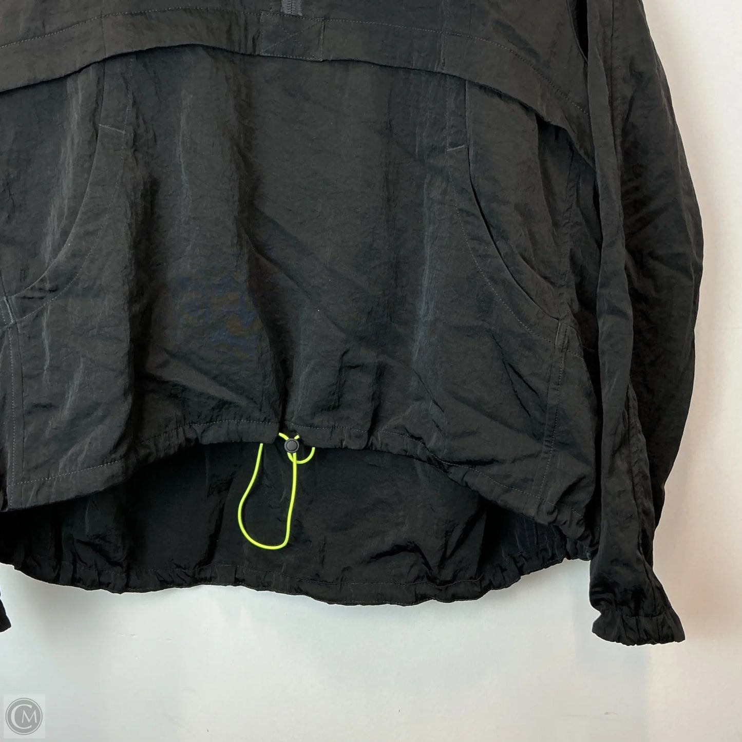 Jacket Windbreaker By Lululemon In Black, Size: M