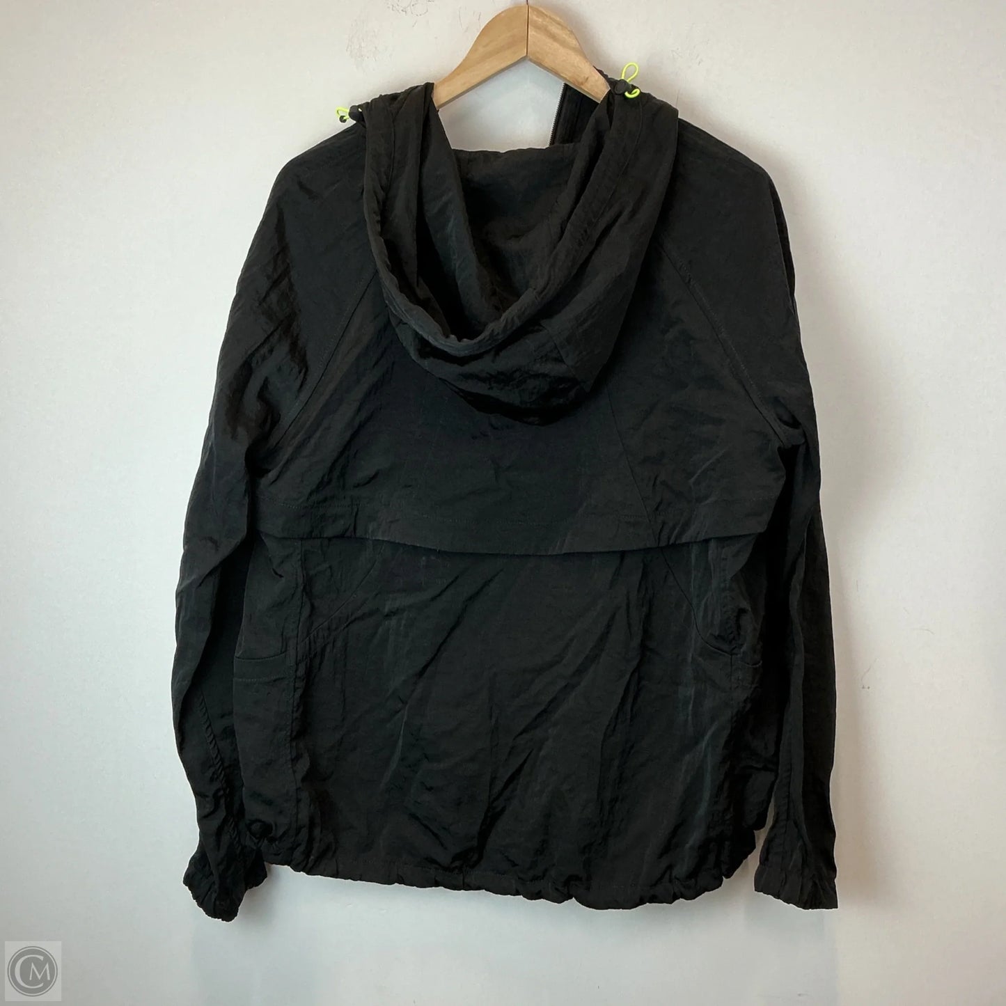 Jacket Windbreaker By Lululemon In Black, Size: M