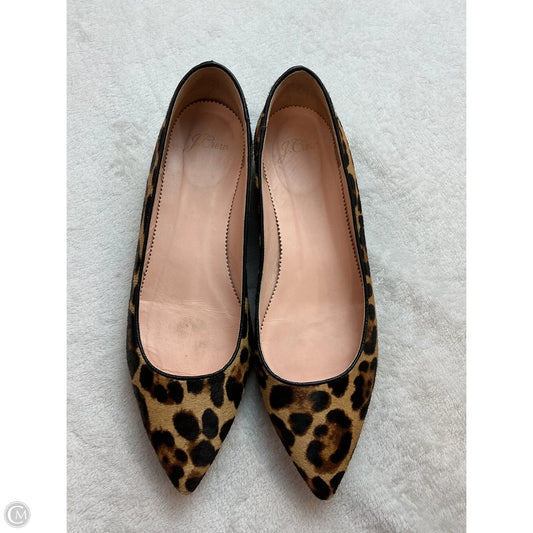 Shoes Flats By J. Crew In Animal Print, Size: 9
