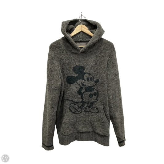 Sweatshirt Hoodie By Barefoot Dreams In Grey, Size: Xl