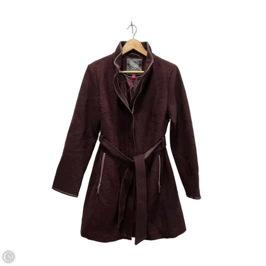Coat Wool By Vince Camuto In Purple, Size: S