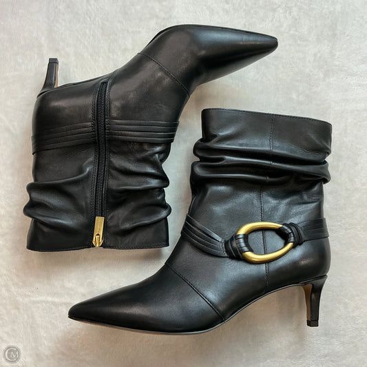 Boots Ankle Heels By Vince Camuto In Black, Size: 8.5