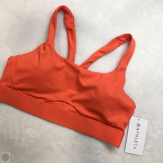 Athletic Bra By Athleta In Orange, Size: M