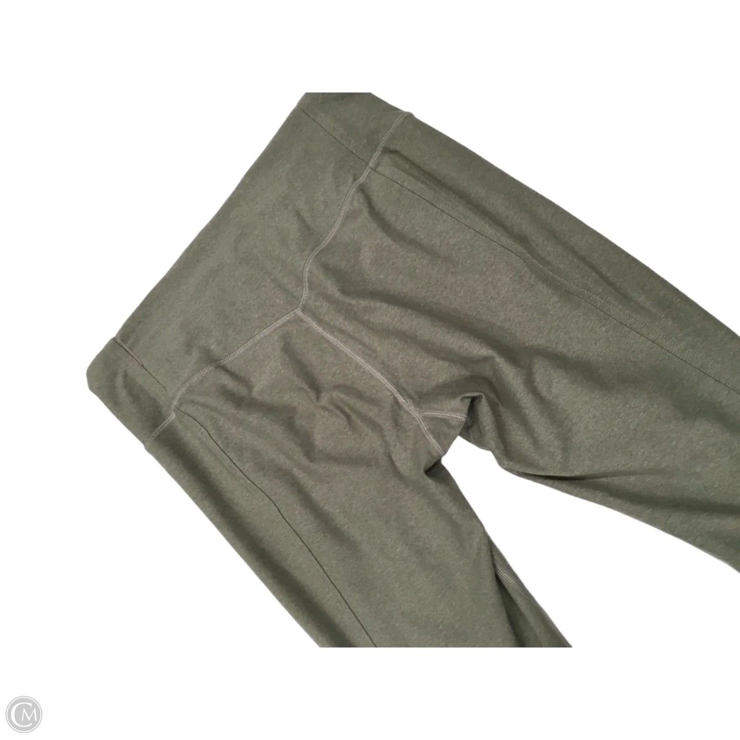 Athletic Leggings By Nike In Grey, Size: M