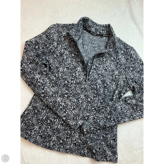 Athletic Jacket By Spyder In Grey, Size: M