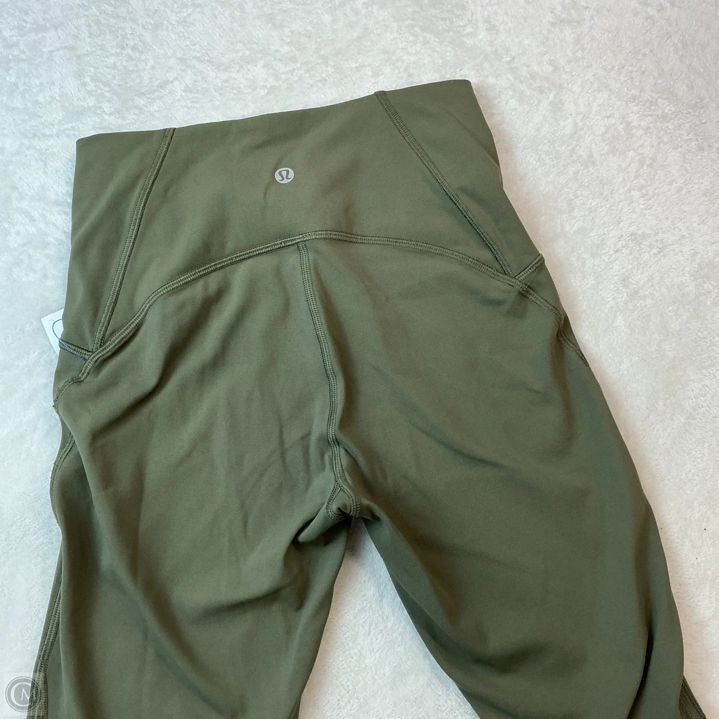 Athletic Leggings By Lululemon In Green, Size: 4